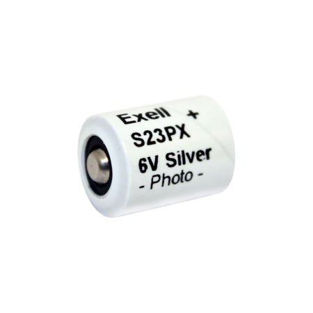 EXELL BATTERY S23PX 6V Silver Oxide Battery 4NR42 EPX23 V23PX 4LR42 PX23 S23PX
